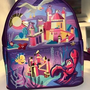 Loungefly Purple The Little Mermaid Backpack